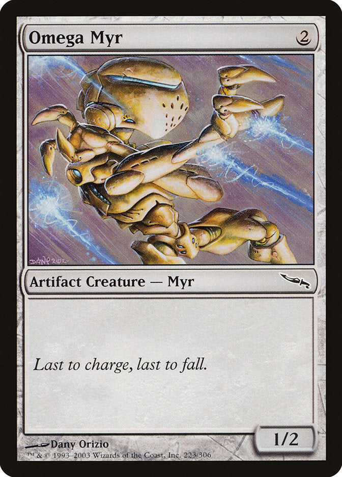 Omega Myr 223/306 (Mirrodin)  | Good Games Morley