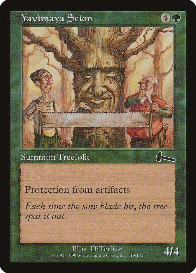 Yavimaya Scion 119/143 (Urza's Legacy)  - Foil | Good Games Morley