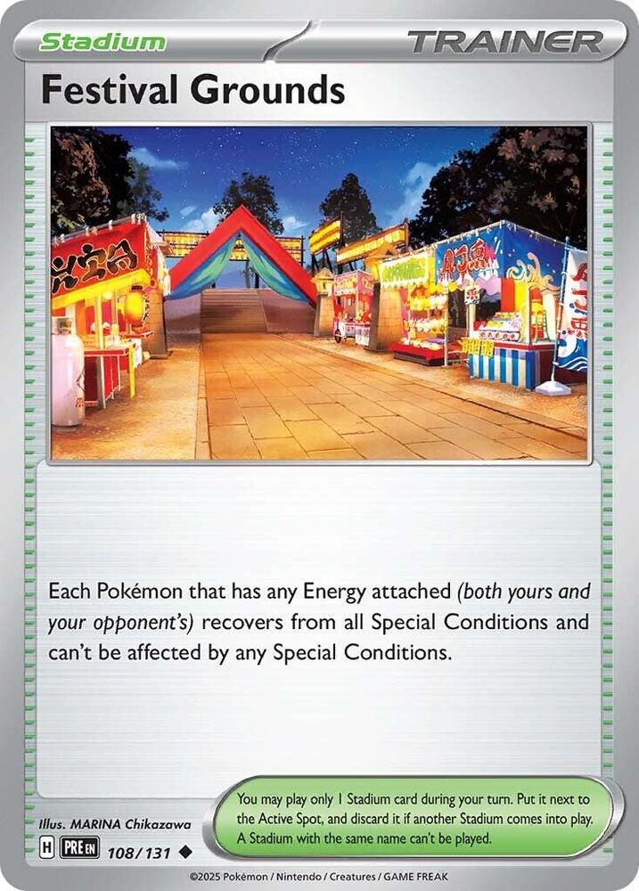 Festival Grounds (108/131) [Scarlet & Violet: Prismatic Evolutions] | Good Games Morley