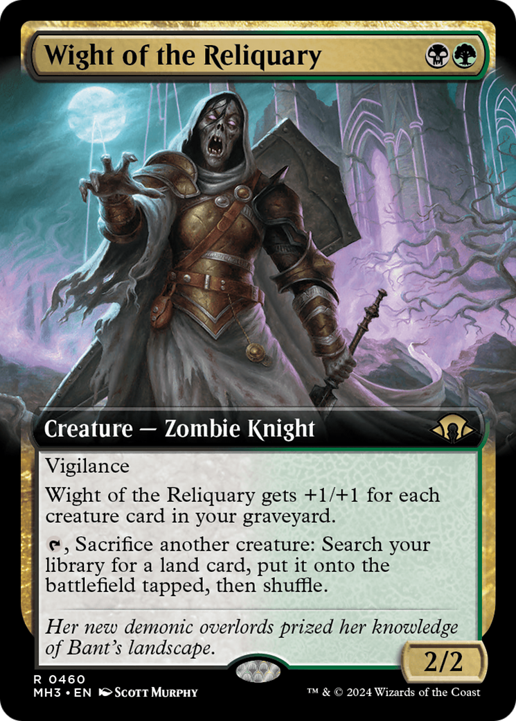 Wight of the Reliquary (Extended Art) [Modern Horizons 3] | Good Games Morley