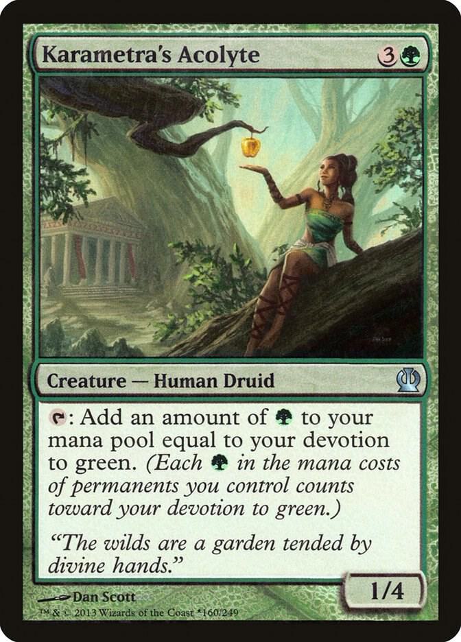 Karametra's Acolyte 160/10 (Gift Boxes and Promos)  - Foil | Good Games Morley