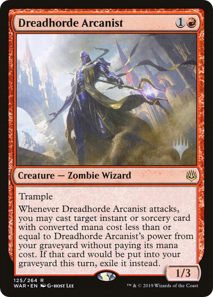 Dreadhorde Arcanist 125 (Promo Pack: Throne of Eldraine)  | Good Games Morley