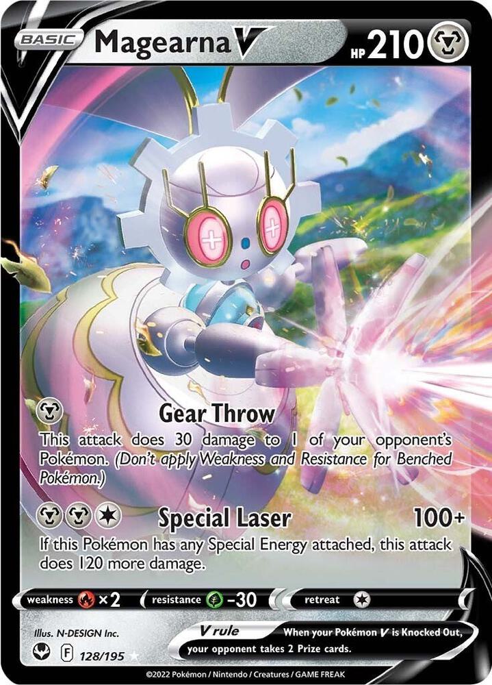 Magearna V 128/195 (SWSH12: Silver Tempest)  - Holofoil | Good Games Morley