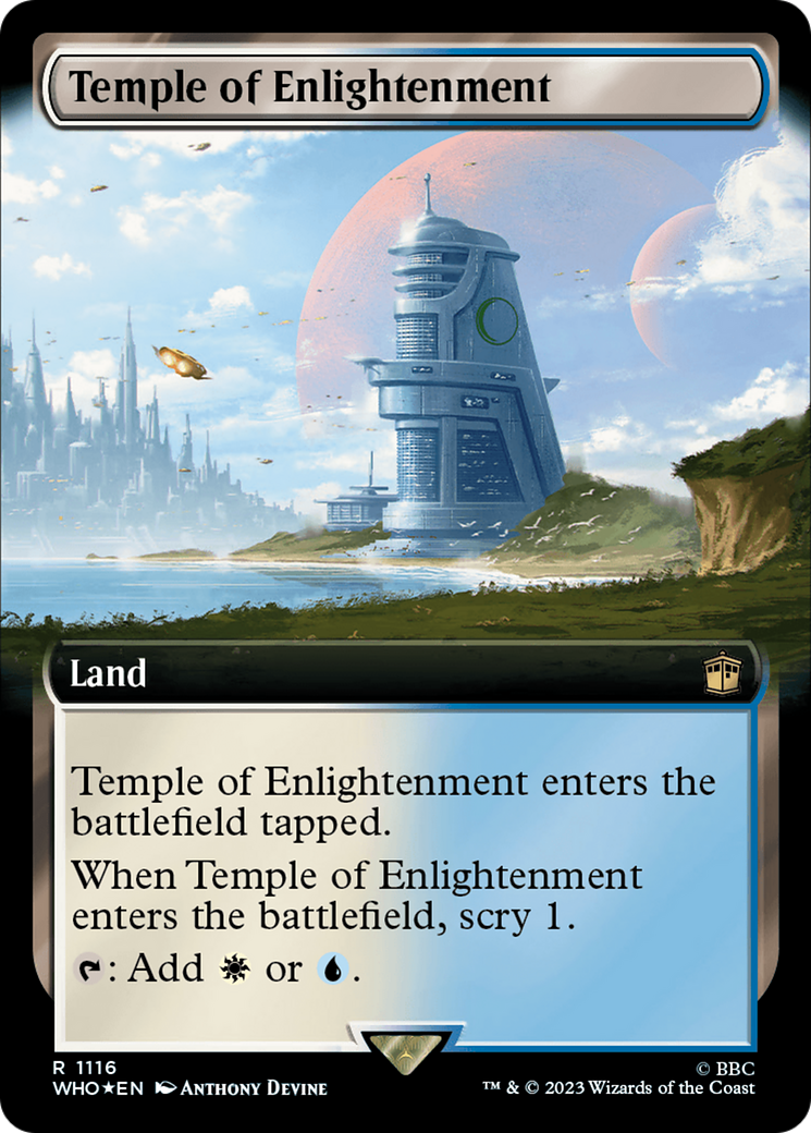 Temple of Enlightenment (Extended Art) (Surge Foil) [Doctor Who] | Good Games Morley
