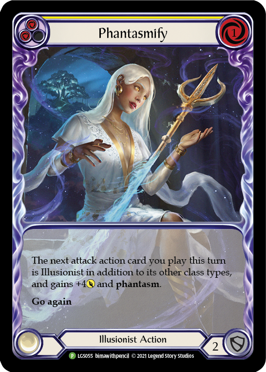 Phantasmify (Yellow) [LGS055] (Promo)  Rainbow Foil | Good Games Morley