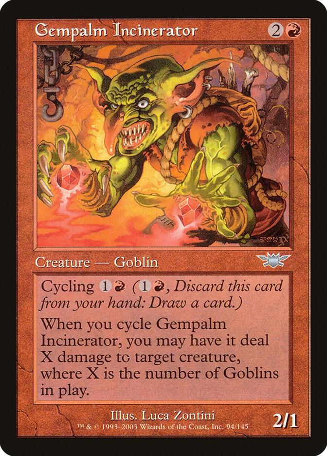 Gempalm Incinerator 94/145 (Legions)  - Foil | Good Games Morley