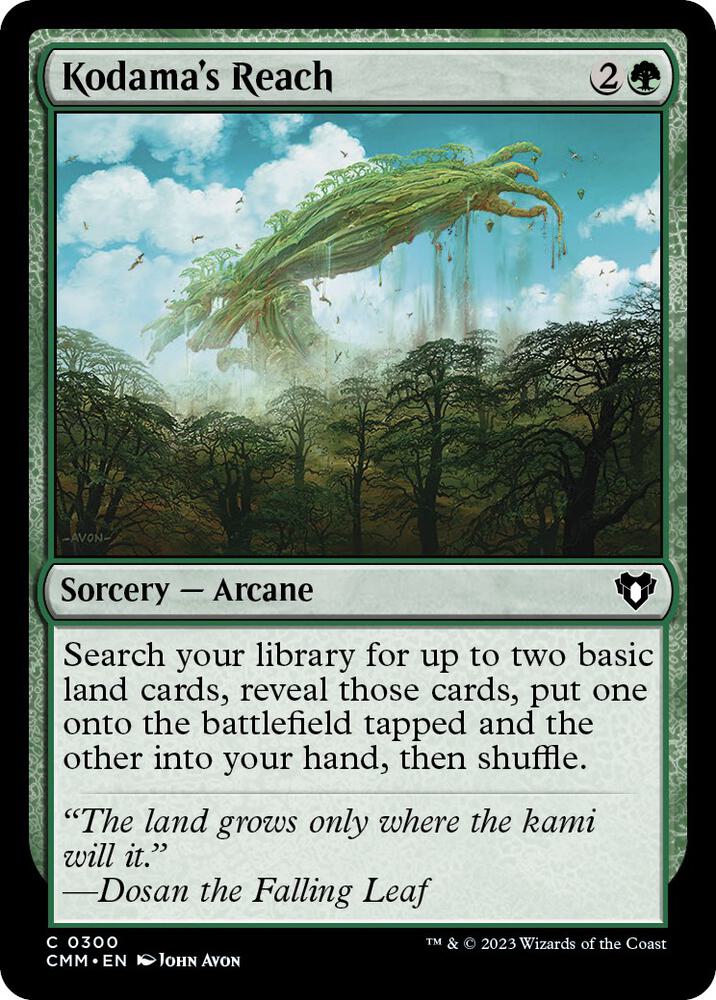 Kodama's Reach 300/451 (Commander Masters)  - Foil | Good Games Morley