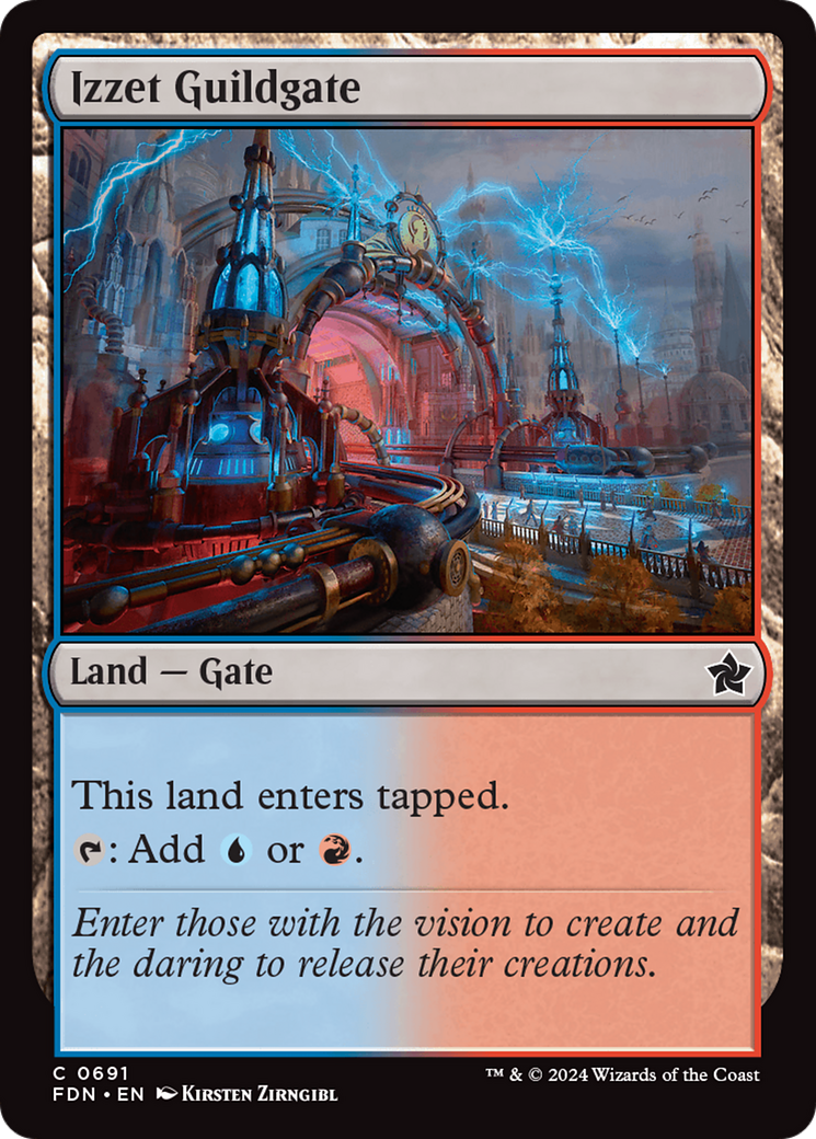 Izzet Guildgate [Foundations] | Good Games Morley