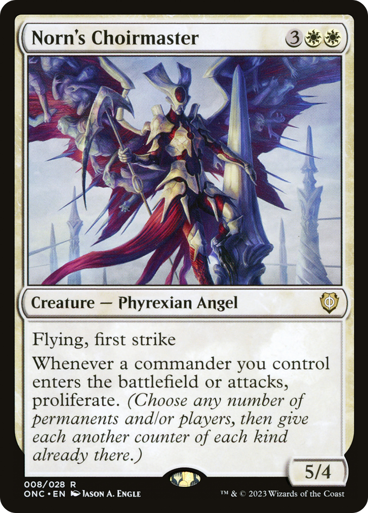 Norn's Choirmaster [Phyrexia: All Will Be One Commander] | Good Games Morley