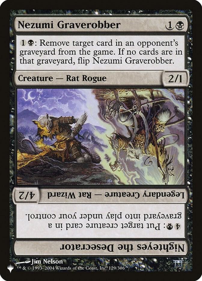 Nezumi Graverobber Nighteyes the Desecrator 129/306 (The List Reprints)  | Good Games Morley
