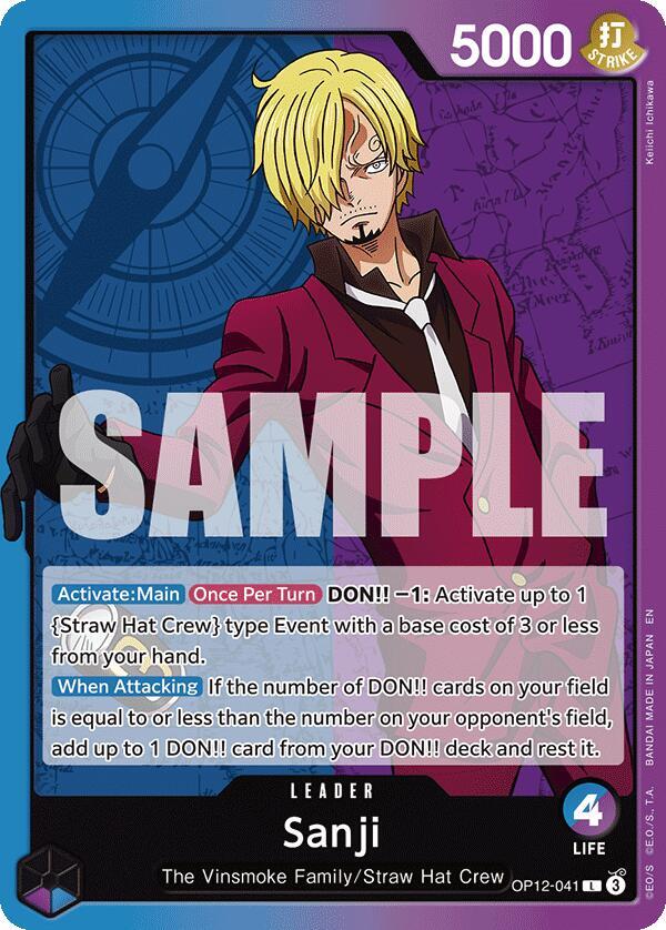 Sanji OP12-041 (Legacy of the Master)  | Good Games Morley