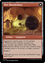 Dire Flail // Dire Blunderbuss [The Lost Caverns of Ixalan Prerelease Cards] | Good Games Morley