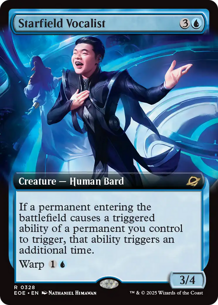 Starfield Vocalist (Extended Art) [Edge of Eternities] | Good Games Morley