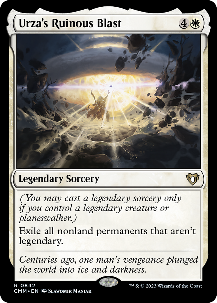 Urza's Ruinous Blast [Commander Masters] | Good Games Morley