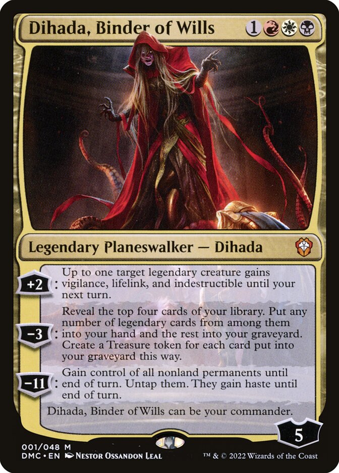 Dihada, Binder of Wills 1 (Commander: Dominaria United)  | Good Games Morley