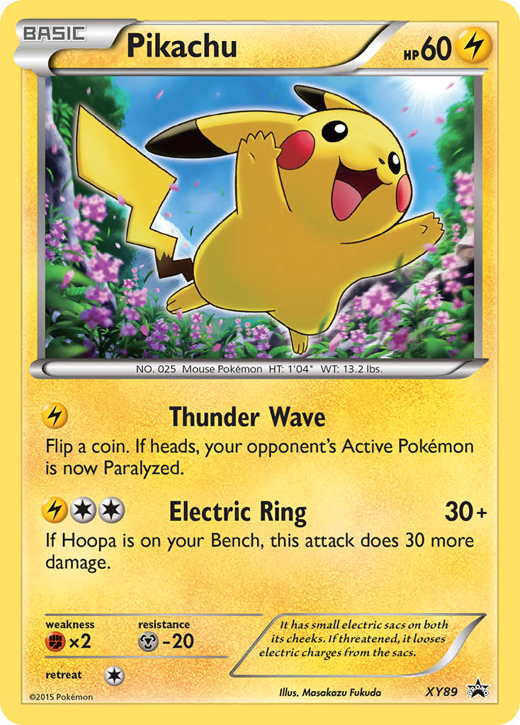 Pikachu (XY89) (Collector Chest) [XY: Black Star Promos] | Good Games Morley