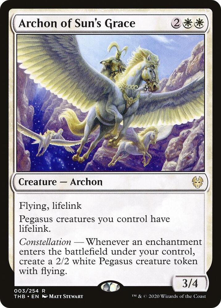Archon of Sun's Grace 3/254 (Theros Beyond Death)  | Good Games Morley