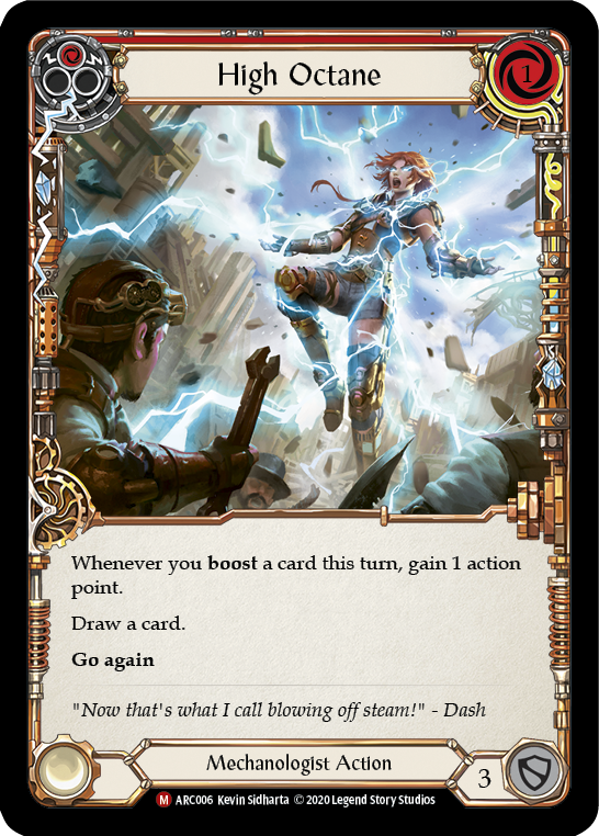 High Octane [U-ARC006] (Arcane Rising Unlimited)  Unlimited Rainbow Foil | Good Games Morley