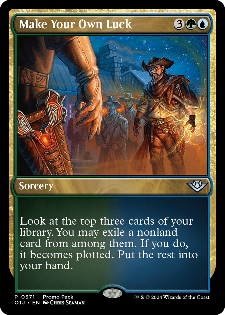 Make Your Own Luck (Promo Pack) [Outlaws of Thunder Junction Promos] | Good Games Morley