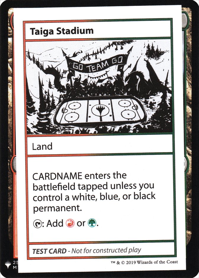 Taiga Stadium [Mystery Booster Playtest Cards] | Good Games Morley