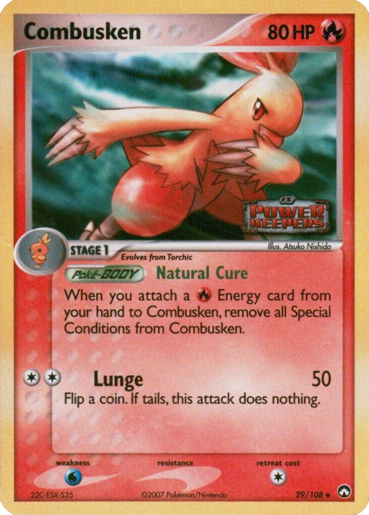 Combusken (29/108) (Stamped) [EX: Power Keepers] | Good Games Morley