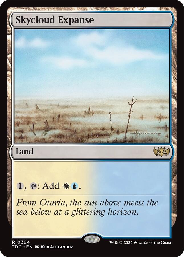 Skycloud Expanse 394 (Commander: Tarkir: Dragonstorm)  | Good Games Morley