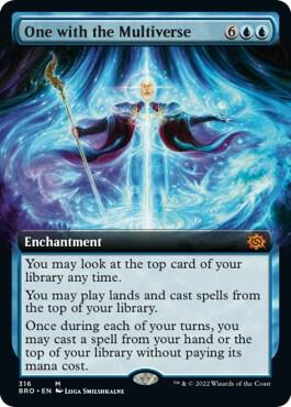 One with the Multiverse Extended Art 316/287 (The Brothers' War)  | Good Games Morley