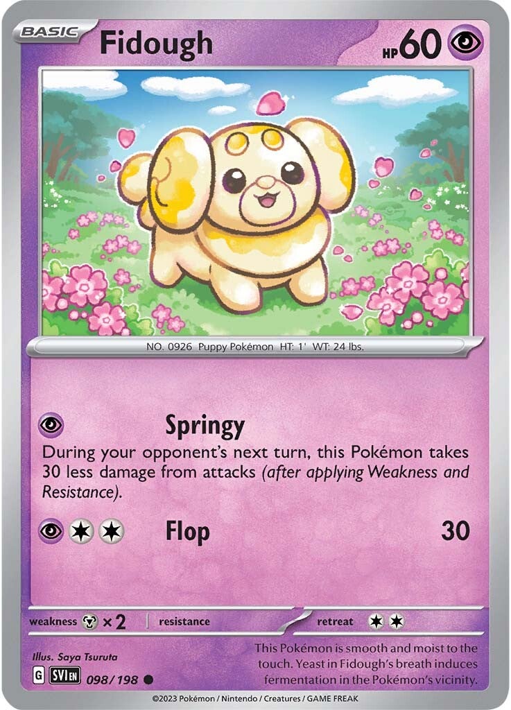 Fidough (098/198) [Scarlet & Violet: Base Set] | Good Games Morley