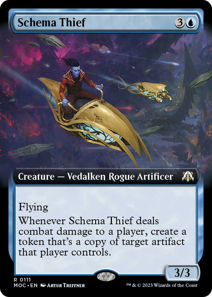 Schema Thief (Extended Art) [March of the Machine Commander] | Good Games Morley