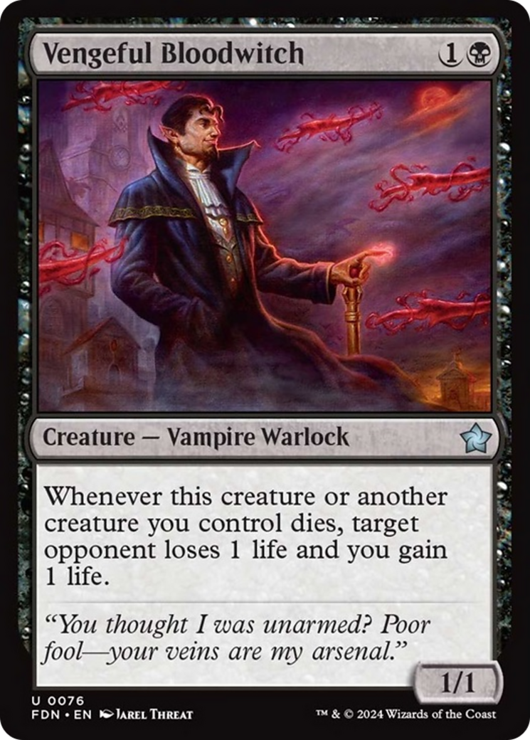 Vengeful Bloodwitch [Foundations] | Good Games Morley