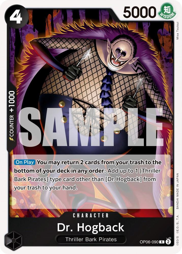 Dr. Hogback OP06-090 (Wings of the Captain)  - Foil | Good Games Morley