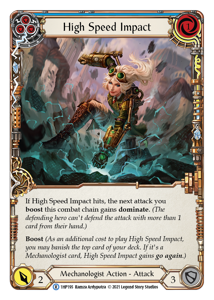 High Speed Impact (Blue) [1HP195] (History Pack 1) | Good Games Morley