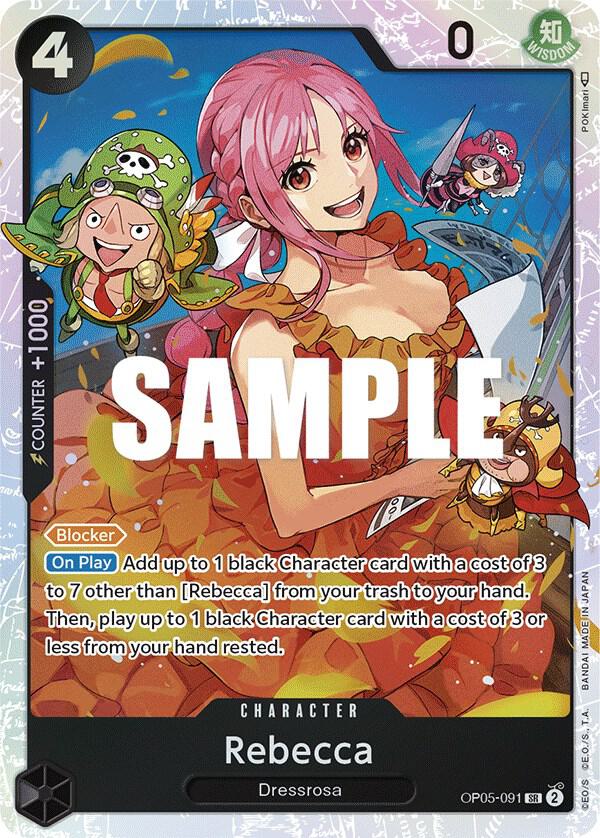 Rebecca OP05-091 (Awakening of the New Era)  - Foil | Good Games Morley