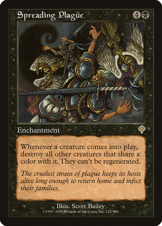 Spreading Plague 125/350 (Invasion)  - Foil | Good Games Morley