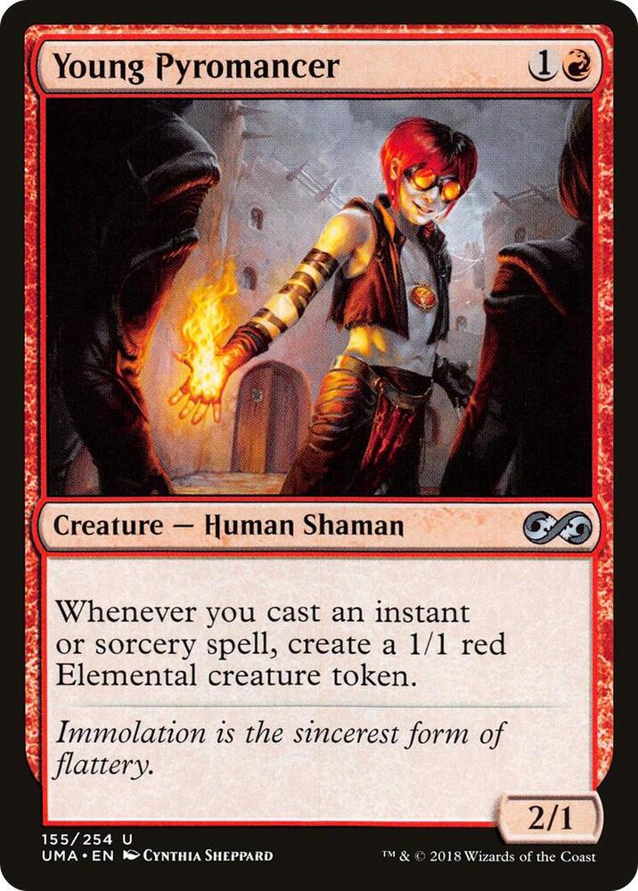 Young Pyromancer 155/254 (Ultimate Masters)  | Good Games Morley