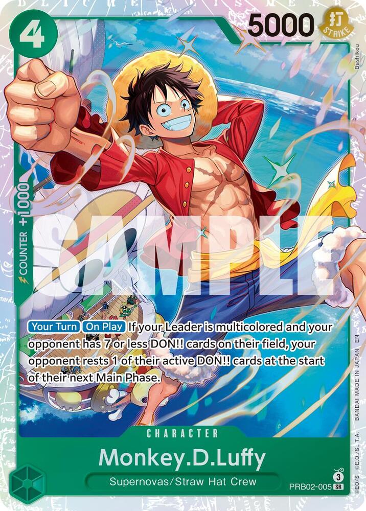 Monkey.D.Luffy PRB02-005 (Premium Booster -The Best- Vol. 2)  - Foil | Good Games Morley