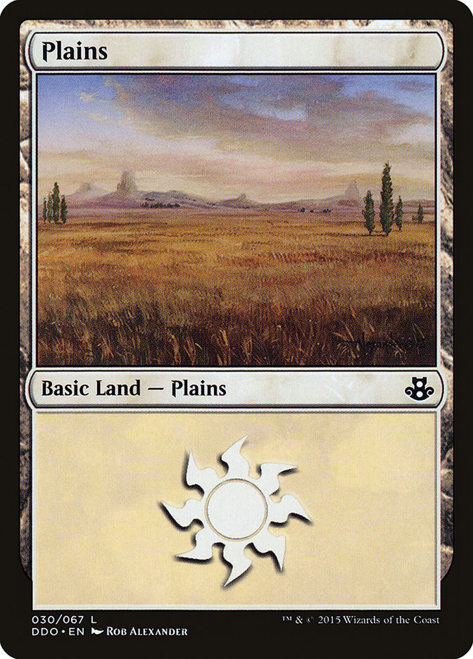 Plains (30) [Duel Decks: Elspeth vs. Kiora] | Good Games Morley