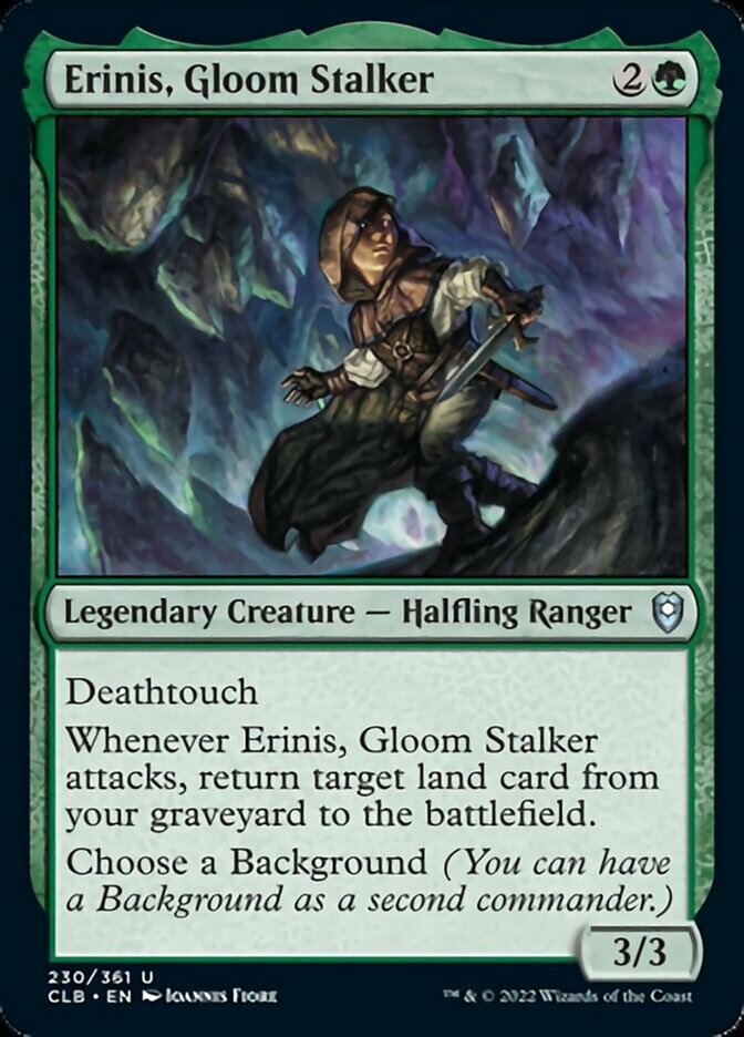 Erinis, Gloom Stalker [Commander Legends: Battle for Baldur's Gate] | Good Games Morley