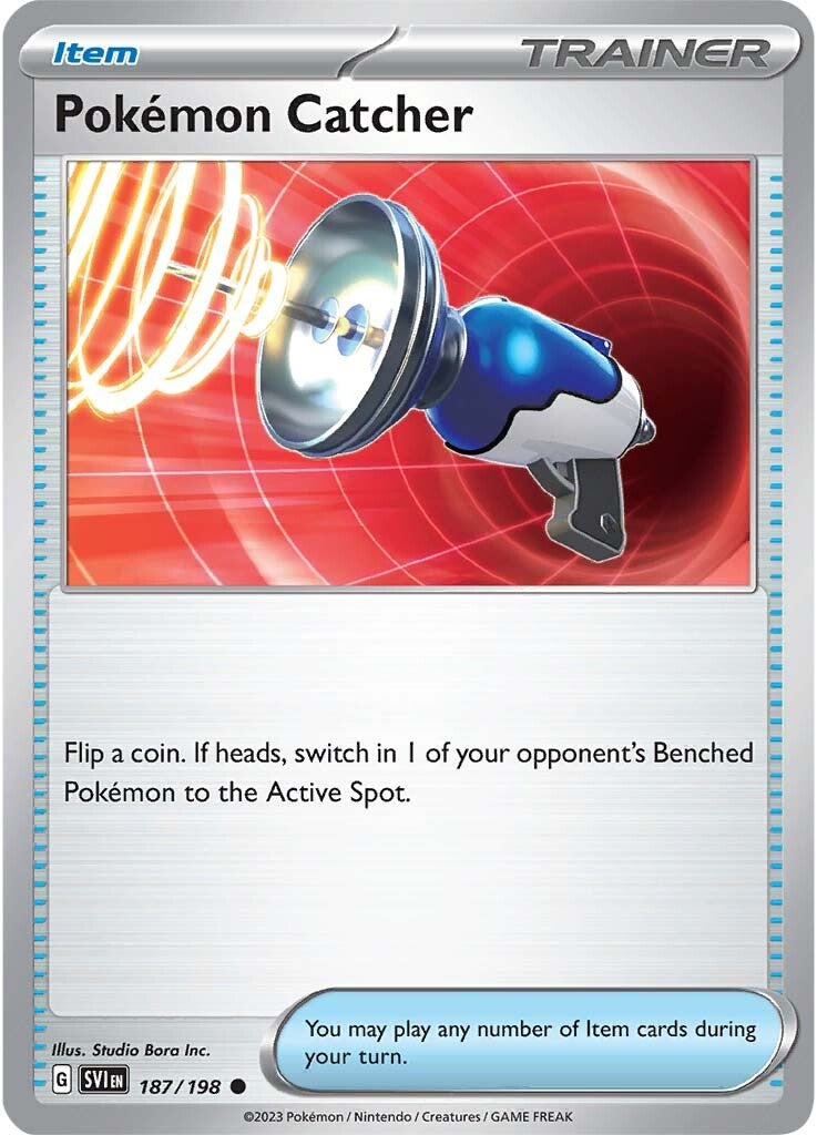 Pokemon Catcher (187/198) [Scarlet & Violet: Base Set] | Good Games Morley