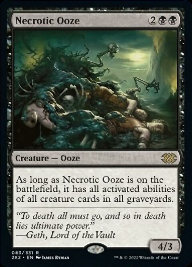 Necrotic Ooze [Double Masters 2022] | Good Games Morley