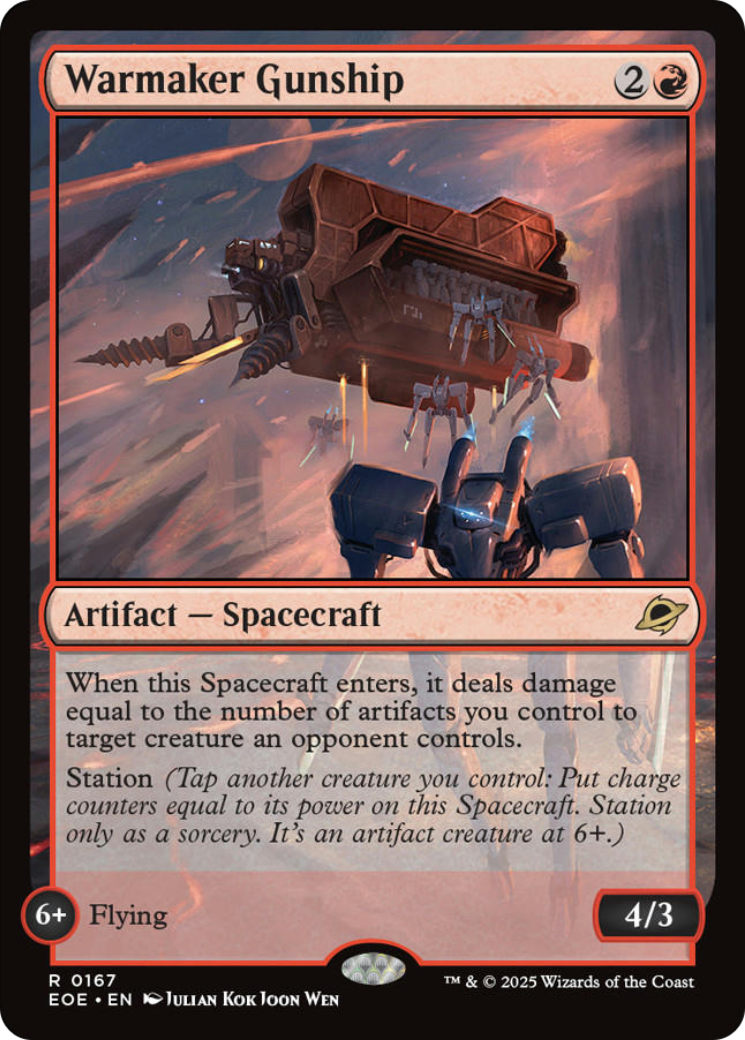 Warmaker Gunship [Edge of Eternities] | Good Games Morley