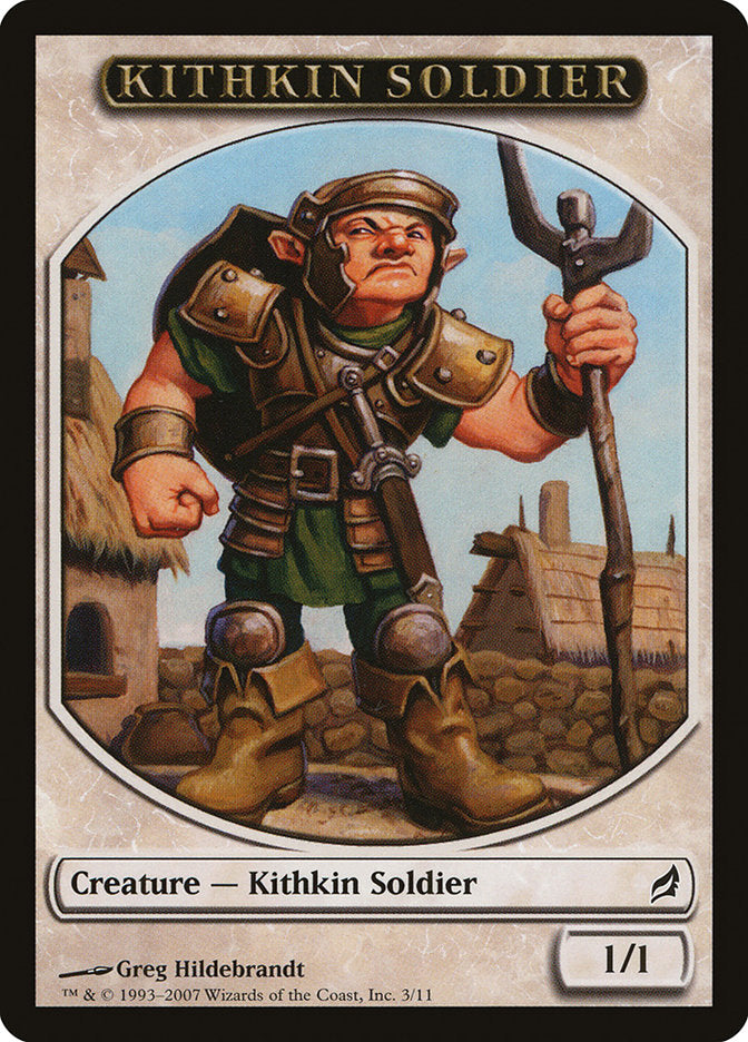 Kithkin Soldier Token [Lorwyn Tokens] | Good Games Morley