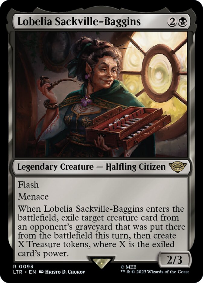 Lobelia Sackville-Baggins 93/281 (Universes Beyond: The Lord of the Rings: Tales of Middle-earth)  - Foil | Good Games Morley