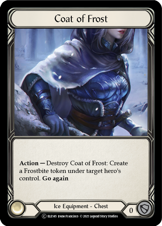 Coat of Frost [U-ELE145] (Tales of Aria Unlimited)  Unlimited Rainbow Foil | Good Games Morley