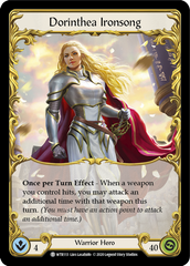 Dorinthea // Dorinthea Ironsong [U-WTR114 // U-WTR113] (Welcome to Rathe Unlimited)  Unlimited Normal | Good Games Morley