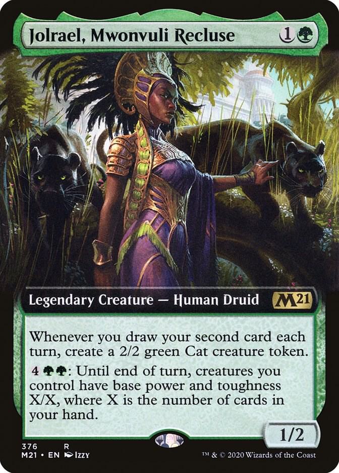 Jolrael Mwonvuli Recluse Extended Art 376 (Core Set 2021)  | Good Games Morley