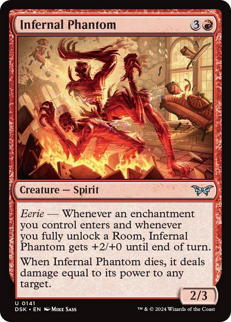 Infernal Phantom [Duskmourn: House of Horror] | Good Games Morley