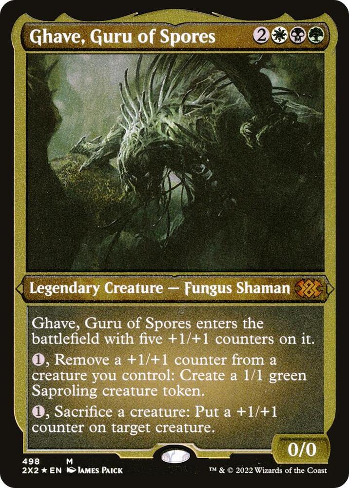 Ghave Guru of Spores Foil Etched 498 (Double Masters 2022)  - Foil | Good Games Morley