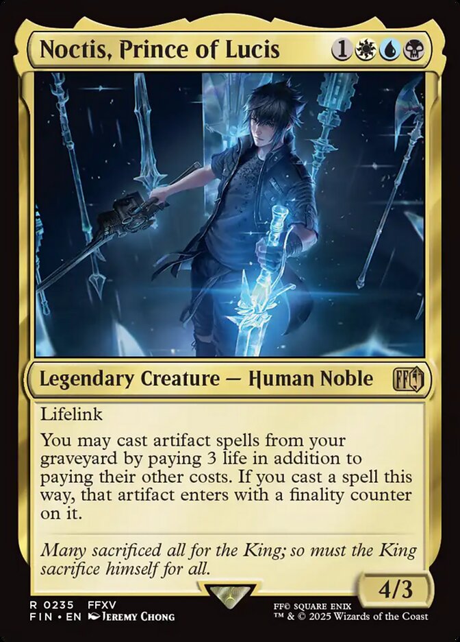 Noctis, Prince of Lucis 235 (FINAL FANTASY)  - Foil | Good Games Morley