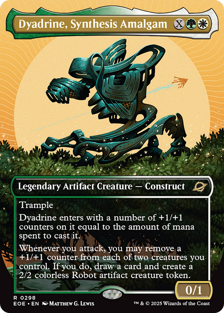 Dyadrine, Synthesis Amalgam (Borderless) [Edge of Eternities] | Good Games Morley